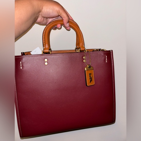 COACH Rogue in Wine Colorblock NWT - Picture 1 of 10